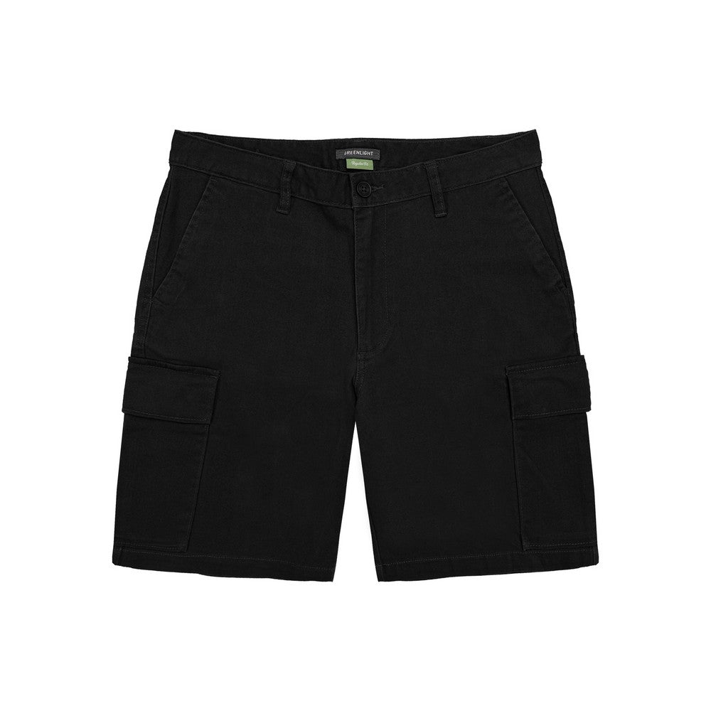Greenlight Men's Short Cargo Pants Regular Fit Cotton Spandex Jonah HP-C010425