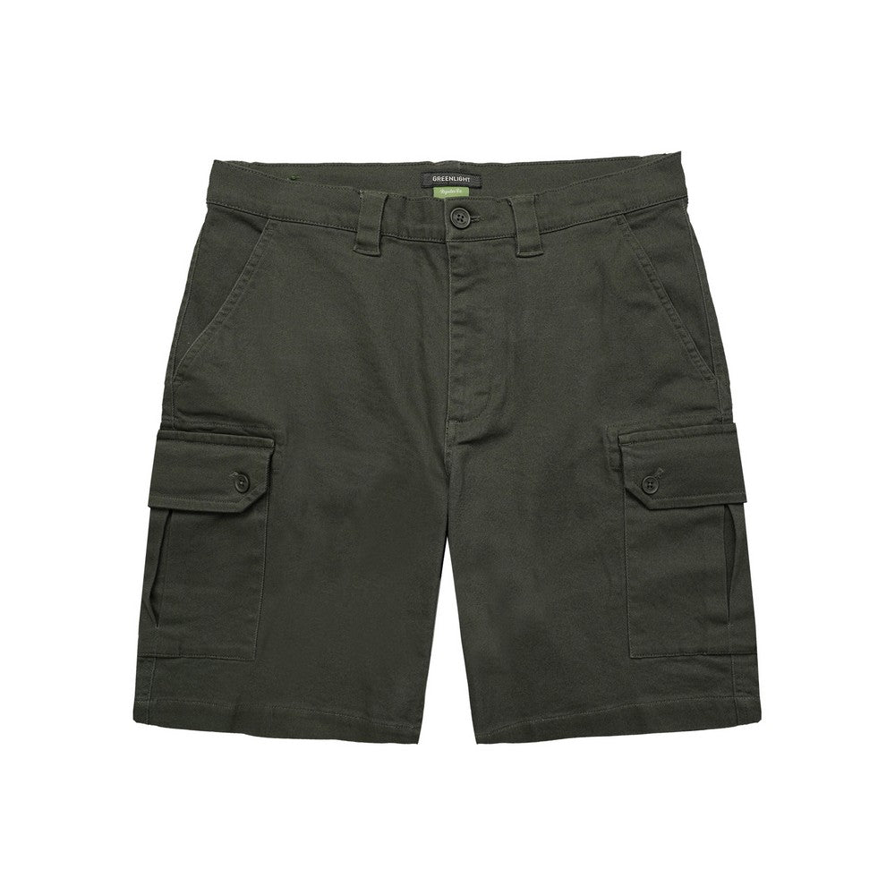Greenlight Men's Short Cargo Pants Regular Fit Cotton Spandex Brooke HP-C020825