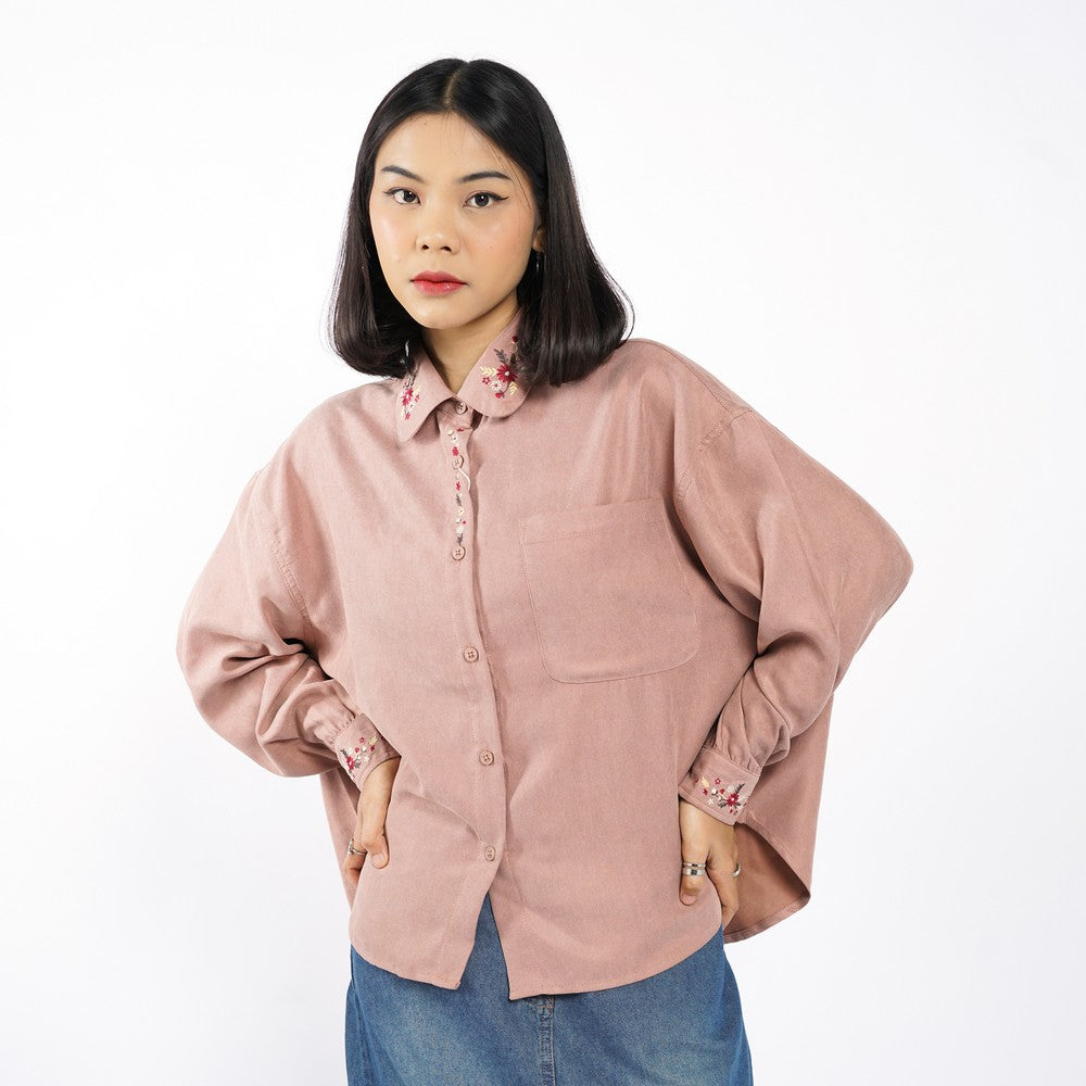 Greenlight Women's Shirt Long Sleeve Loose Fit Leticia HP-C010826