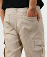 Greenlight Men's Long Cargo Pants Slim Fit Twill Gerrard HP-C020225