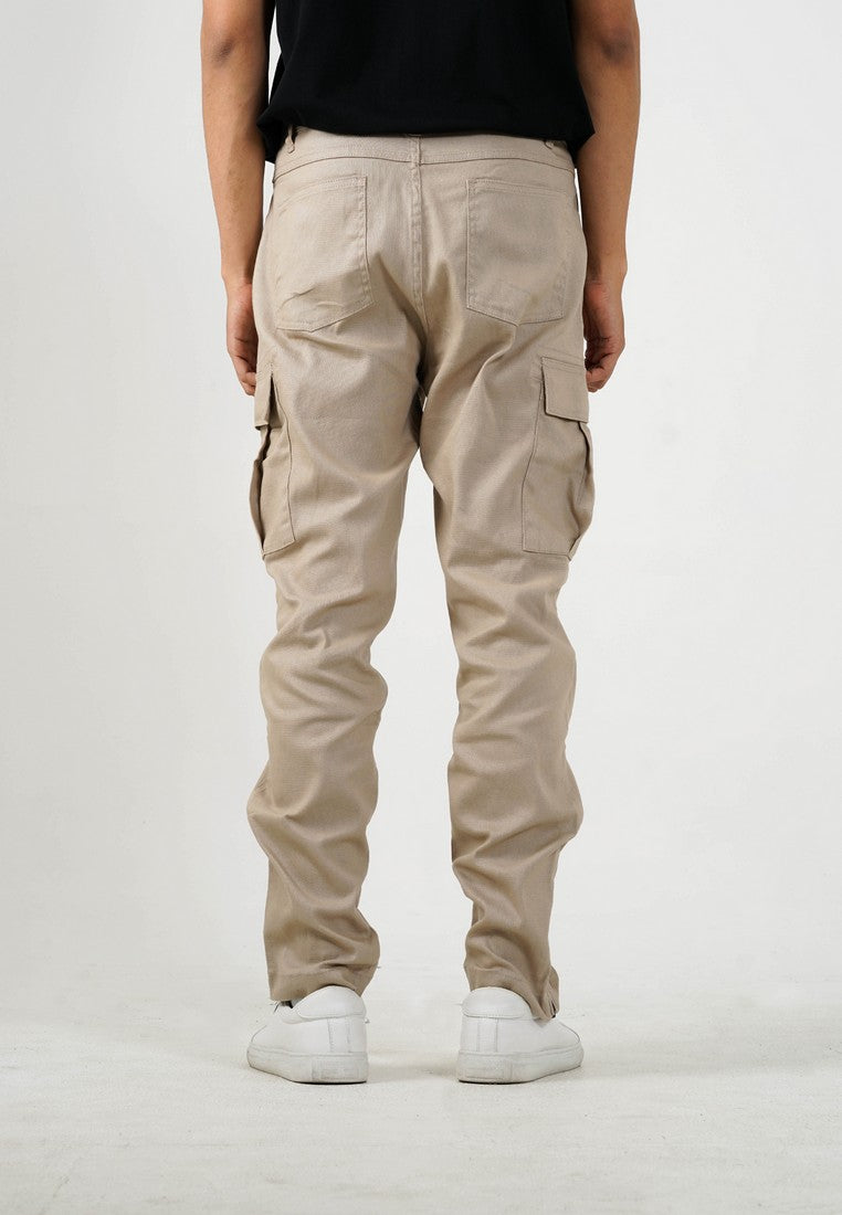 Greenlight Men's Long Cargo Pants Slim Fit Twill Gerrard HP-C020225
