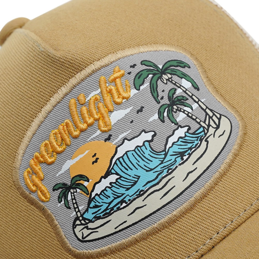 Greenlight Topi Pria Trucker Hat Polyester Napili HP-C010625