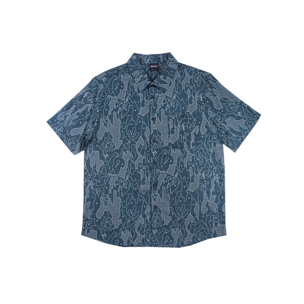 Greenlight Men's Shirt Short Sleeve Regular Fit Rayon Bentles HP-C011224