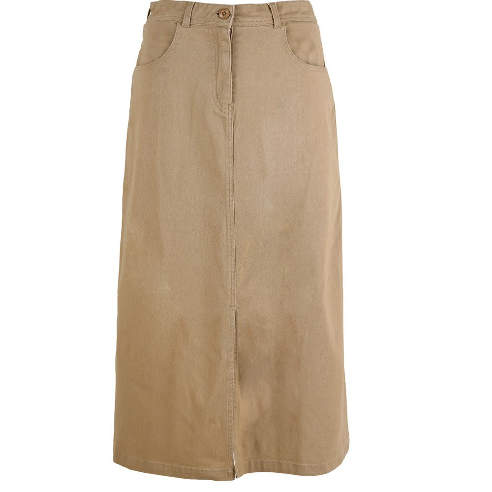 Greenlight Women's Midi Skirt Front Slit Yuki HP-C031224