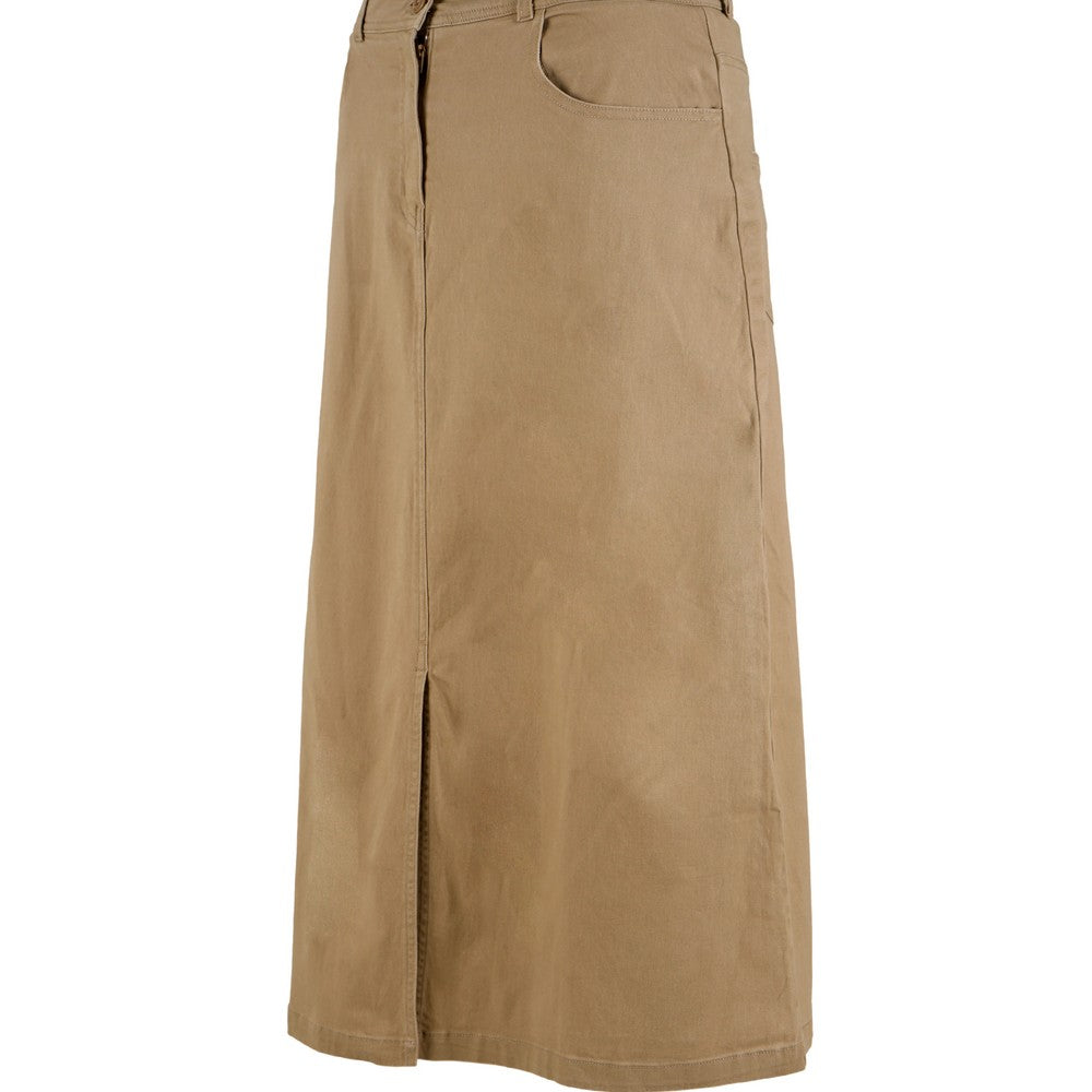 Greenlight Women's Midi Skirt Front Slit Yuki HP-C031224