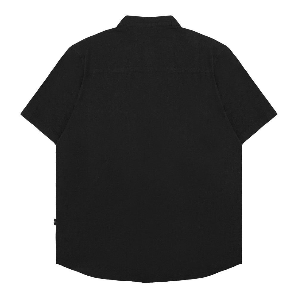 Greenlight Men's Basic Shirt Short Sleeve Regular Fit Mandarin Collar Leandro HP-C040125