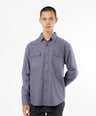Greenlight Men's Shirt Long Sleeve Regular Fit Cotton Kieran HP-C031125