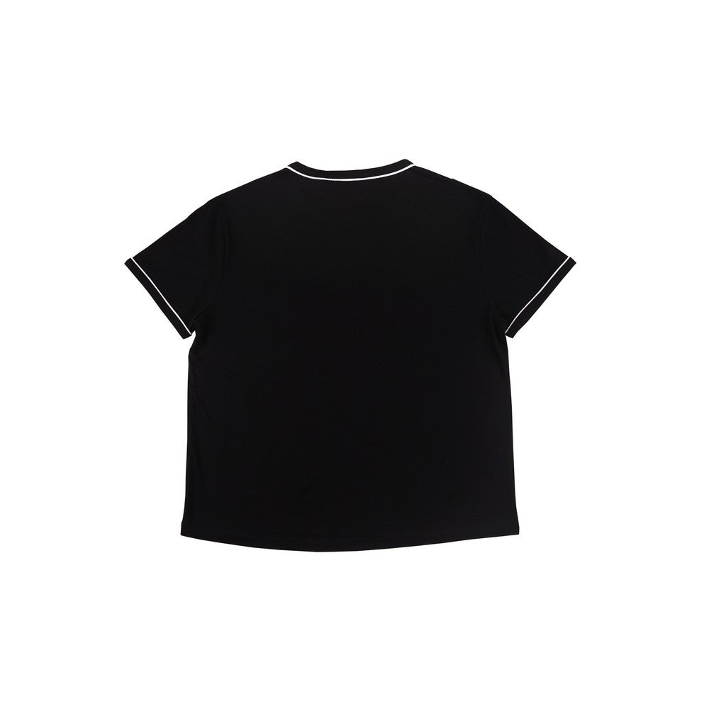 Greenlight Women's T-Shirt Short Sleeve Loose Fit Cotton Basic Logo Makoto HP-C111024