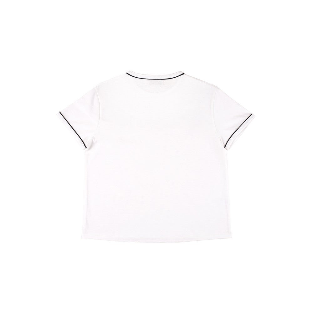 Greenlight Women's T-Shirt Short Sleeve Loose Fit Cotton Basic Logo Makoto HP-C111024