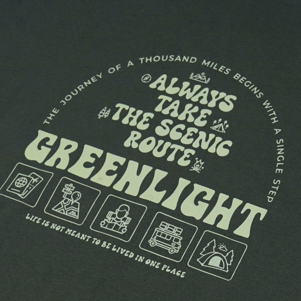 Greenlight Men's T-Shirt Short Sleeve Regular Fit Cotton Rae HP-C131124
