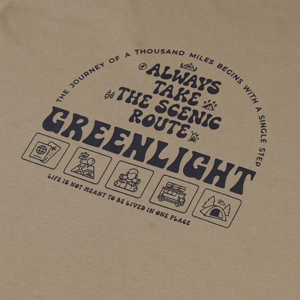 Greenlight Men's T-Shirt Short Sleeve Regular Fit Cotton Rae HP-C131124