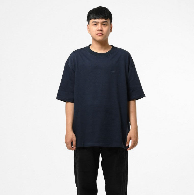 Greenlight Kaos Pria Lengan Pendek Oversized Fit Katun Logo Script Rick C370924