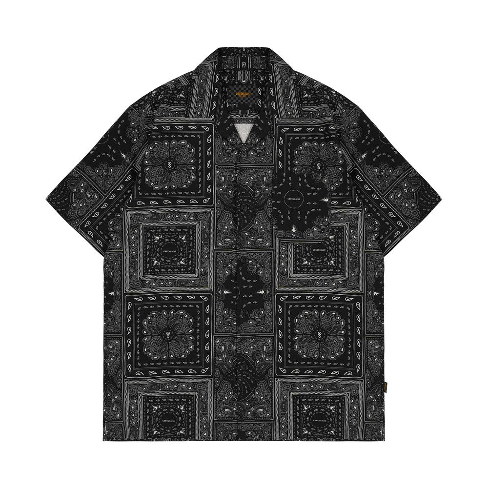 Greenlight Voyager Men's Shirt Short Sleeve Regular Fit Rayon Chiave HP-C010325