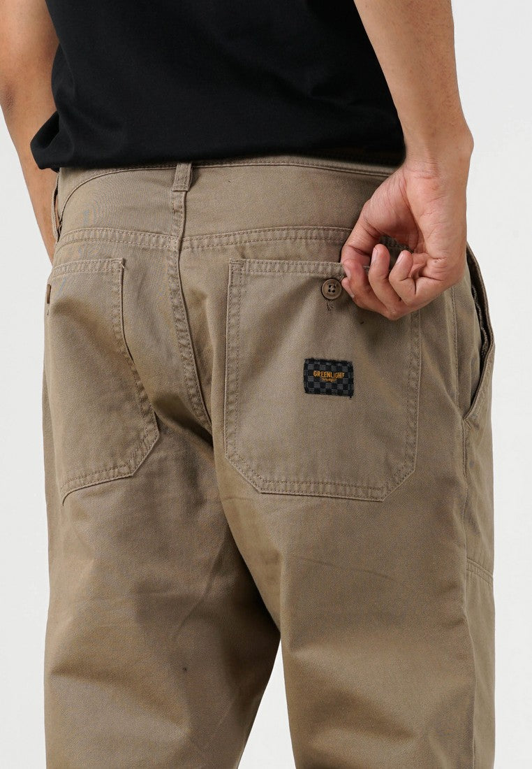 Greenlight Voyager Men's Long Chino Pants Double Layer Knee Fale HP-C020525