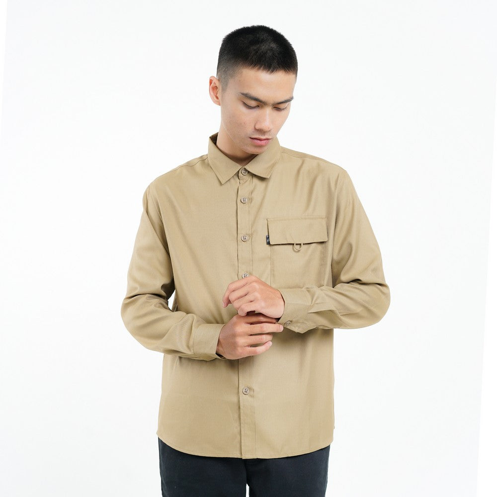 Greenlight Voyager Men's Basic Shirt Long Sleeve Regular Fit Kemlup HP-C031225