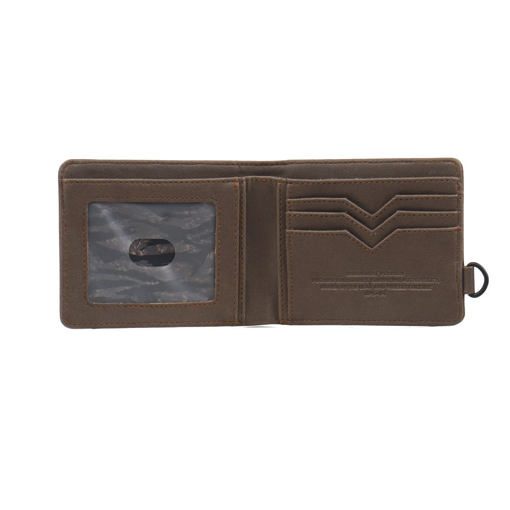 Greenlight Voyager Men's Bifold Wallet Synthetic Leather Burbon C041024