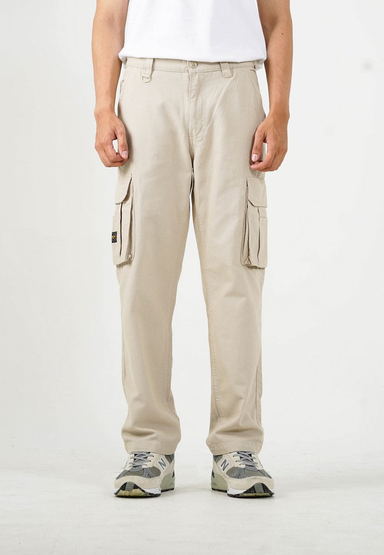 Greenlight Voyager Men's Long Cargo Pants Regular Fit Cotton Canvas Milio HP-C050325