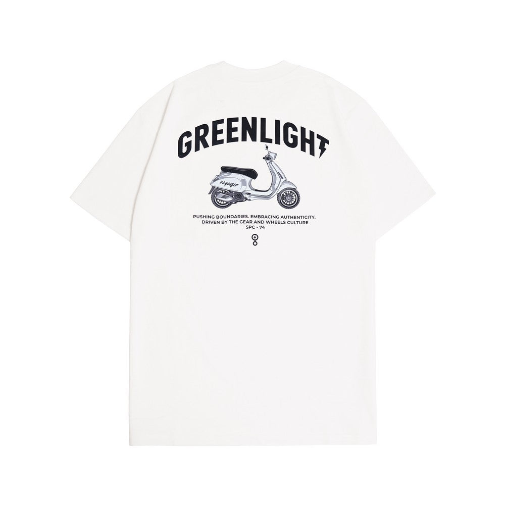 Greenlight Voyager Men's T-Shirt Short Sleeve Regular Fit Cotton Vespa HP-C081124