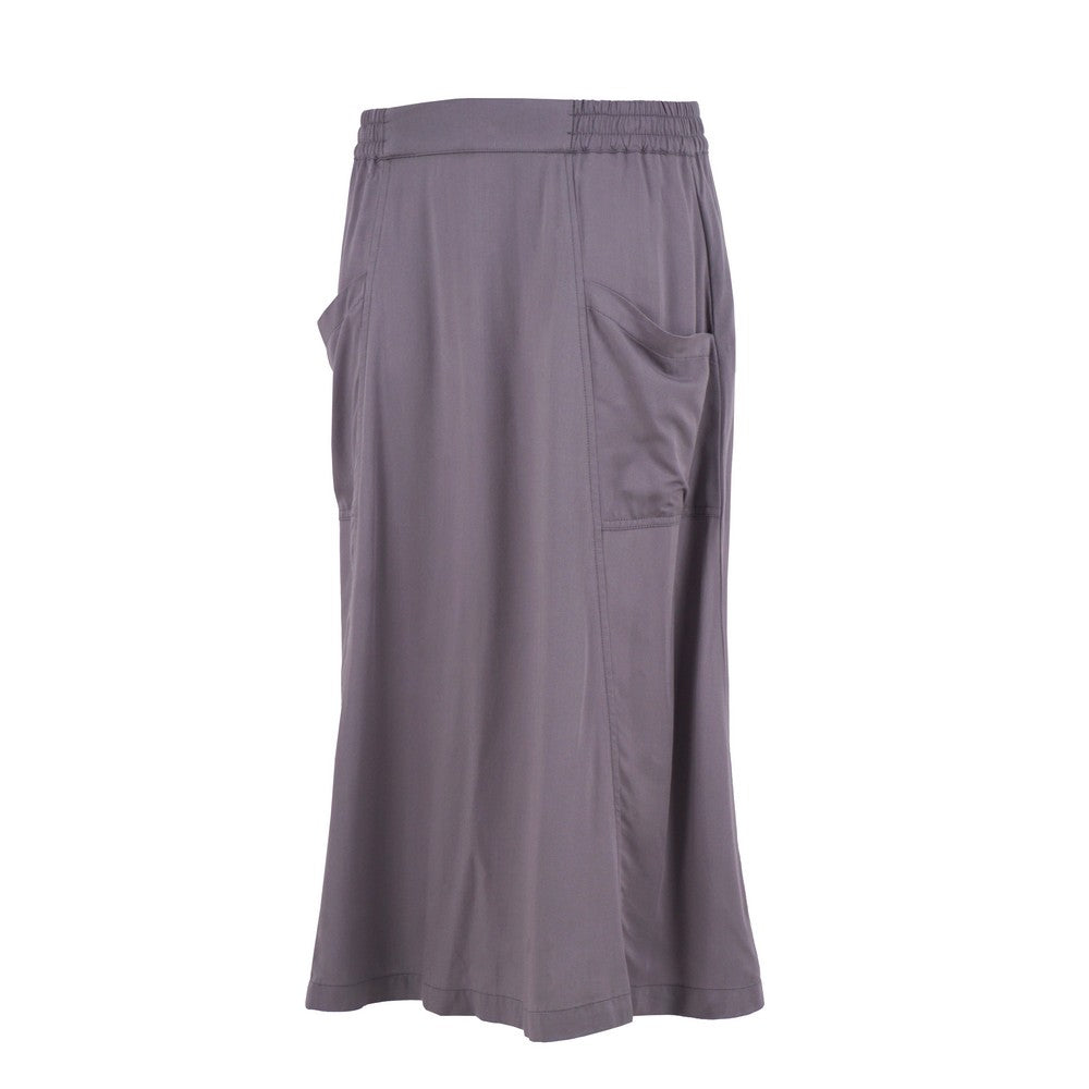 Greenlight Grey Midi Skirt 030124