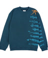 Greenlight x Alleia Men's Sweater Crewneck Long Sleeve French Terry C021123