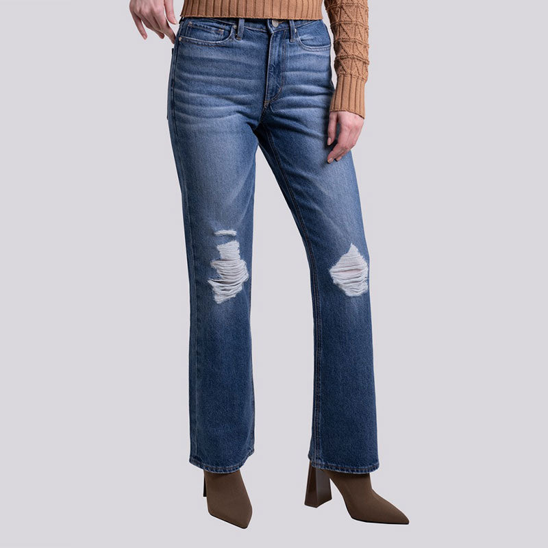 Greenlight Celana Flare Jeans Wanita 080123