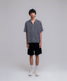 Greenlight Short Pants Diamond Pattern Black 100423